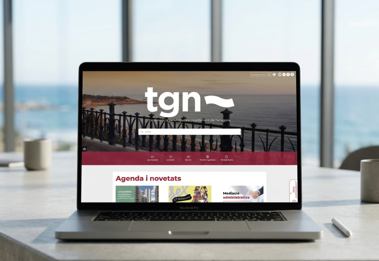 Disseny web amb la marca digital de Tarragona